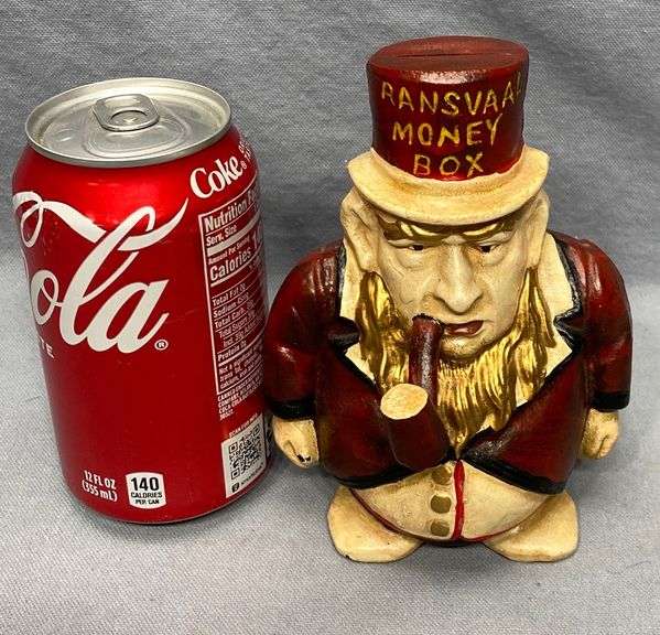 Cast Iron Bank Dixon's Auction at Crumpton