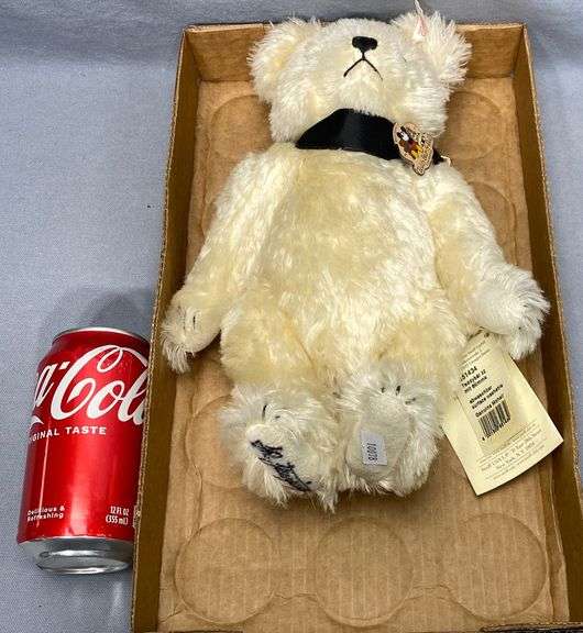 Steiff Teddybear 32 Mohair White Disney 99 Dixon s Auction At Crumpton Steiff teddybear 32 mohair white disney 99 dixon s auction at crumpton