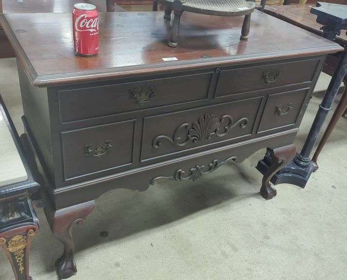 Lane Claw Foot Cedar Chest, Finish AsIs On Top Dixon's Auction at