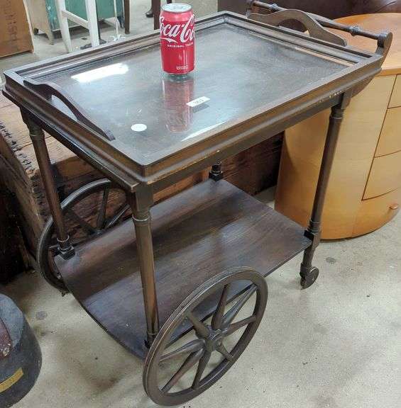 Vintage Bar Cart Dixon's Auction at Crumpton
