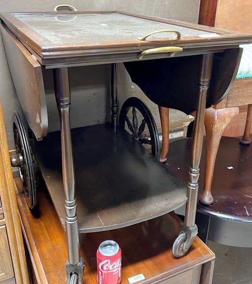 Vintage Bar Cart Dixon's Auction at Crumpton