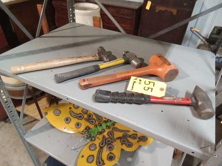 Lot of Four Hammers Diamond G Auctioneers