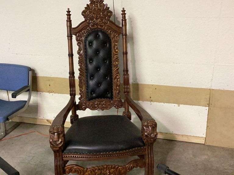 Kings Chair Diamond G Auctioneers