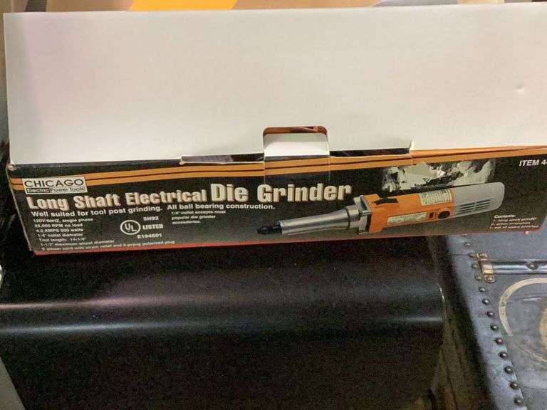Long shaft electrical die grinder Diamond G Auctioneers