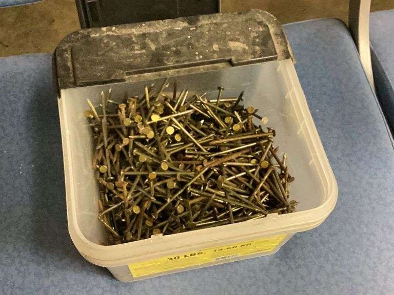 Bucket of Nails Diamond G Auctioneers