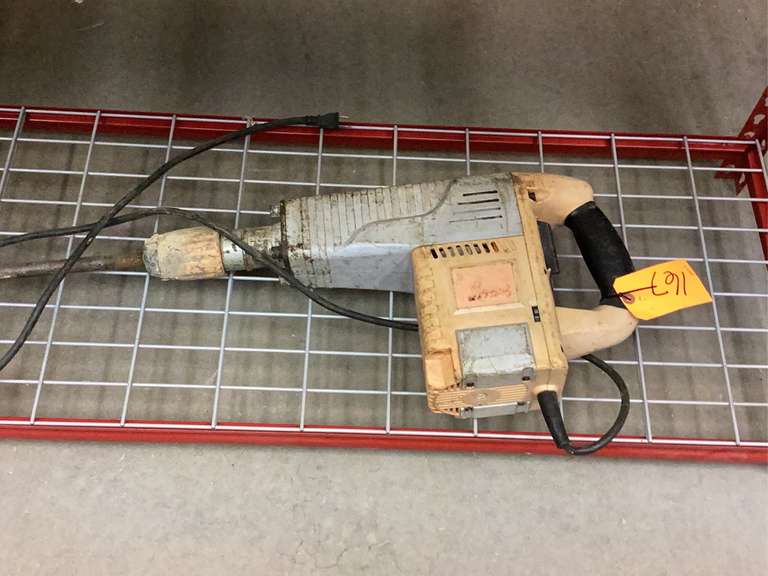 Electric Jack Hammer Diamond G Auctioneers