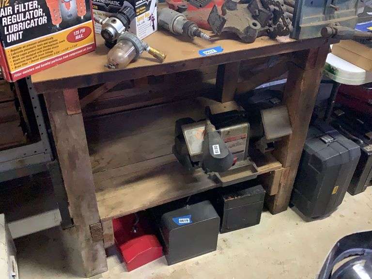 Homemade Work Bench Delaware Auction Center
