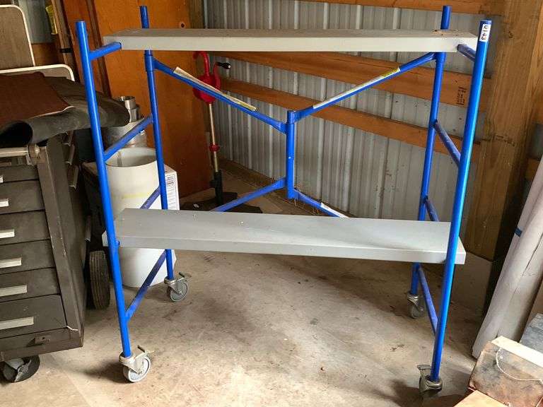 Werner PS48 4 ft Portable Steel Scaffold Delaware Auction Center