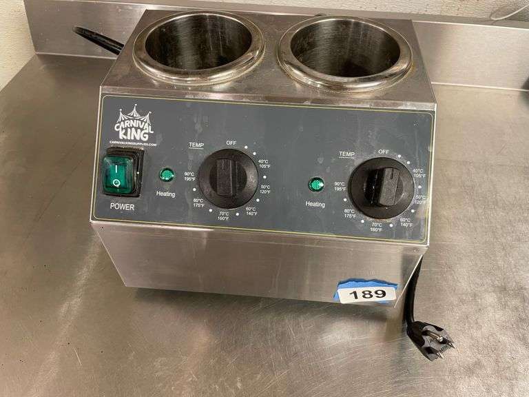Carnival King Sauce Warmer Delaware Auction Center