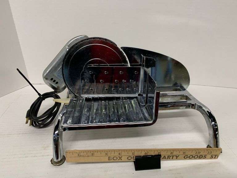 Vintage Rival Counter Top Food / Meat Slicer Delaware Auction Center