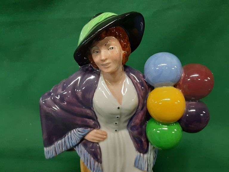 Royal Doulton "Balloon Lady" Delaware Auction Center