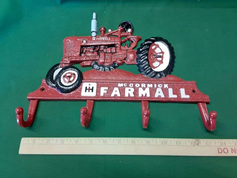 Cast Iron Farmall Coat Hook - Delaware Auction Center