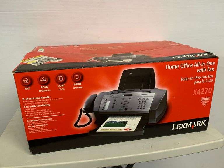 Lexmark x4270 Fax / Copy / Scan / Printer Delaware Auction Center