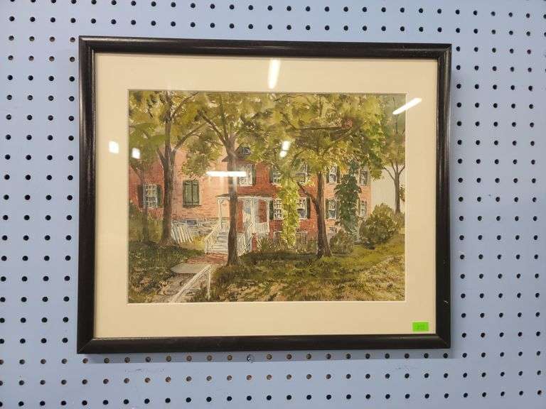 Print of the Kitty Knight House Delaware Auction Center