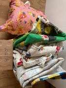 Assortment of Vintage Kids Bedding & Sleeping Bag