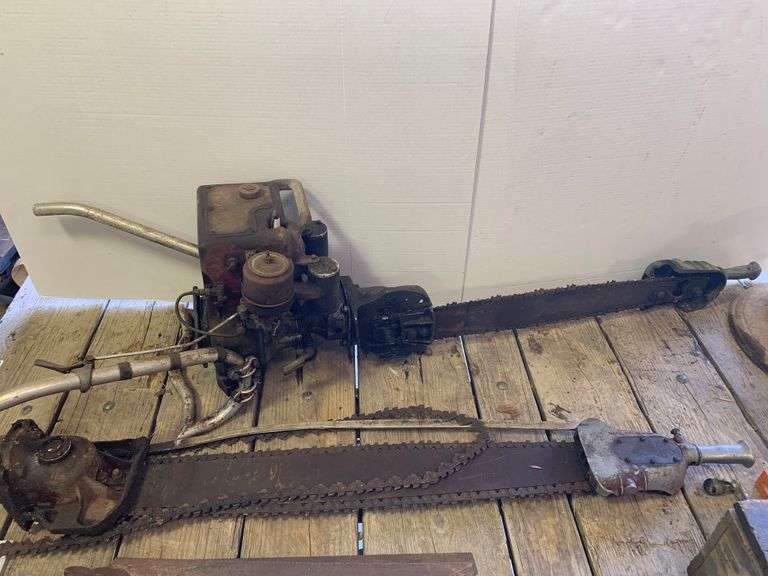 Mall Model 7 2Man Chainsaw w/ Extra Blade Assembly Delaware Auction