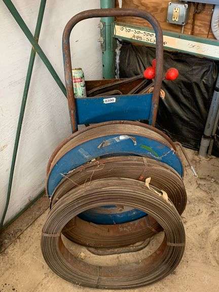 Pallet Strapping/Banding Cart - Delaware Auction Center