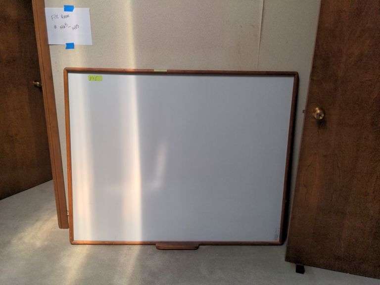 Large Dry Erase Board Delaware Auction Center