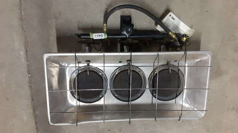 Mr. Heater Propan-Niederdruck-Regler – 160.000 BTU, 1/4" & 3/8" IG Anschlüsse, 1 Jahr Garantie