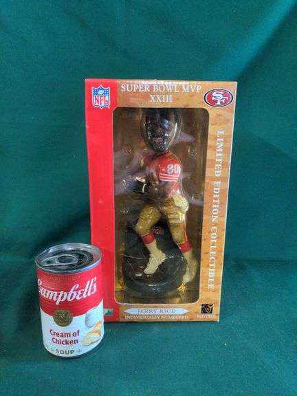 Jerry Rice Numbered Figure - Delaware Auction Center