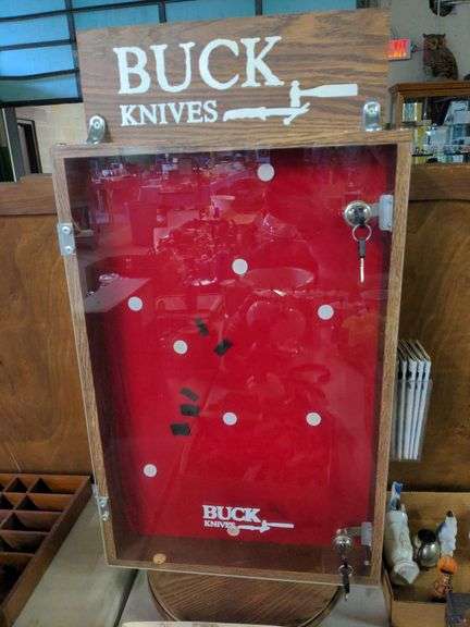 Buck Knives Display - Delaware Auction Center