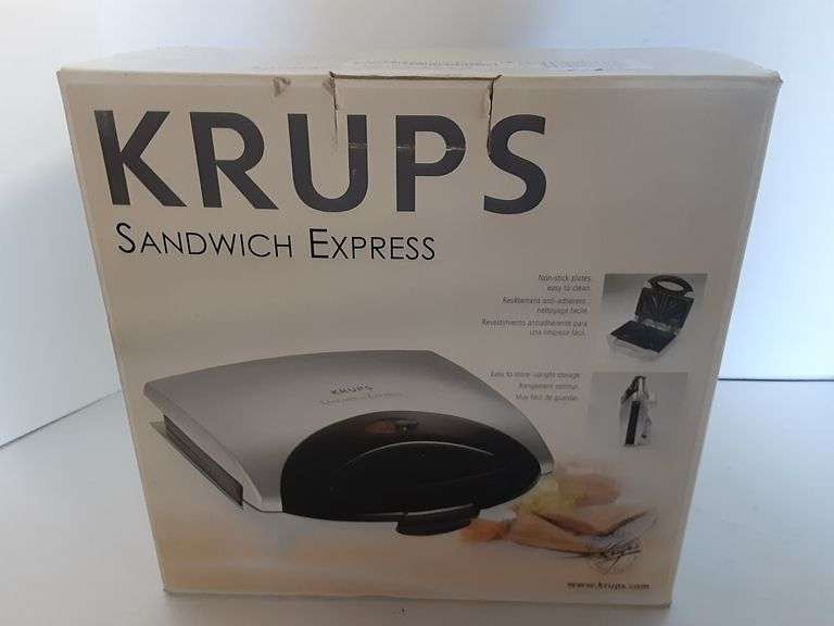Krups Sandwich Express Delaware Auction Center