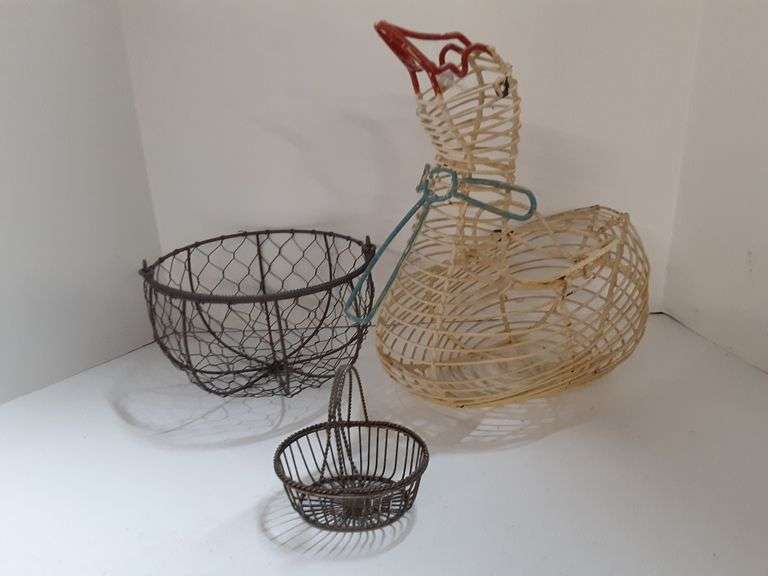 Egg Baskets Delaware Auction Center
