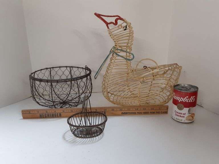 Egg Baskets Delaware Auction Center