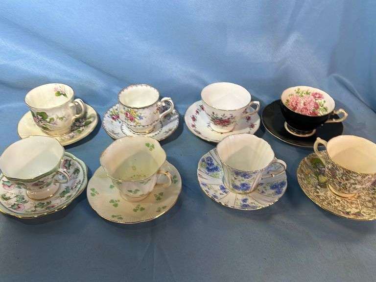 Assorted Tea Cup & Saucers Delaware Auction Center