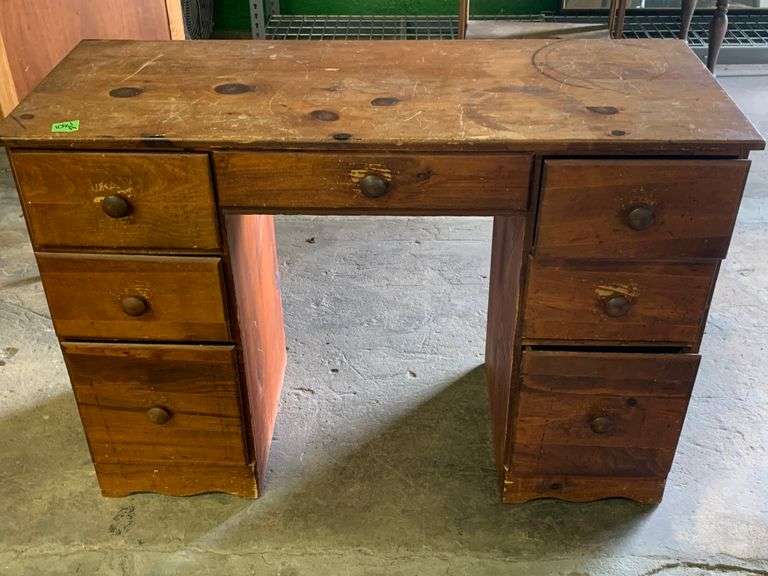 Vintage Student Desk Delaware Auction Center
