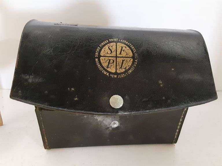 Vintage Finger Printing Kit Delaware Auction Center