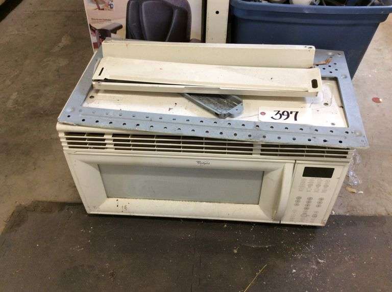 Whirlpool Above Stove Microwave Duck Soup Auctions