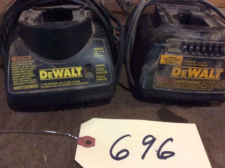 2 DeWalt Chargers Duck Soup Auctions