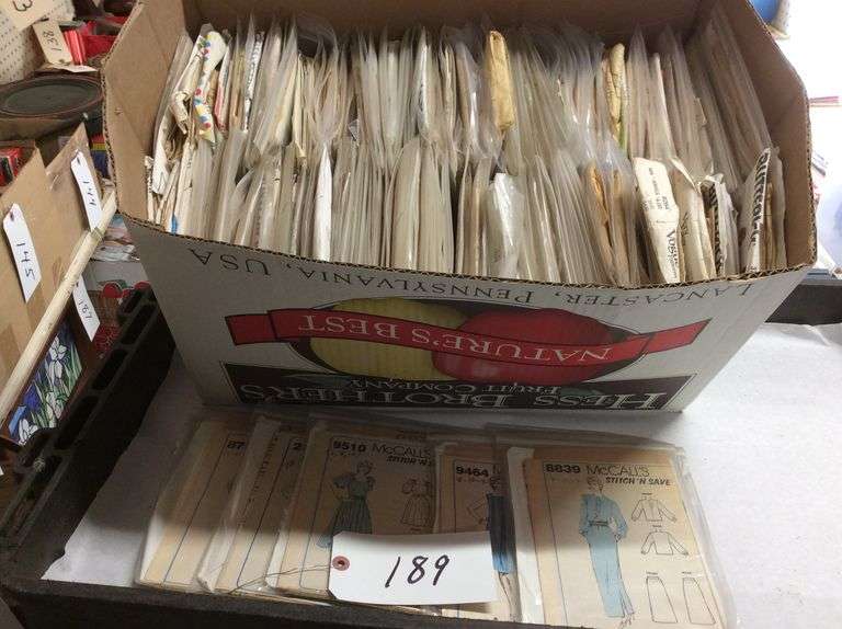 Sewing Pattern Lot - Duck Soup Auctions