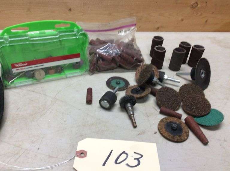 Sandpaper Drums, Discs Duck Soup Auctions