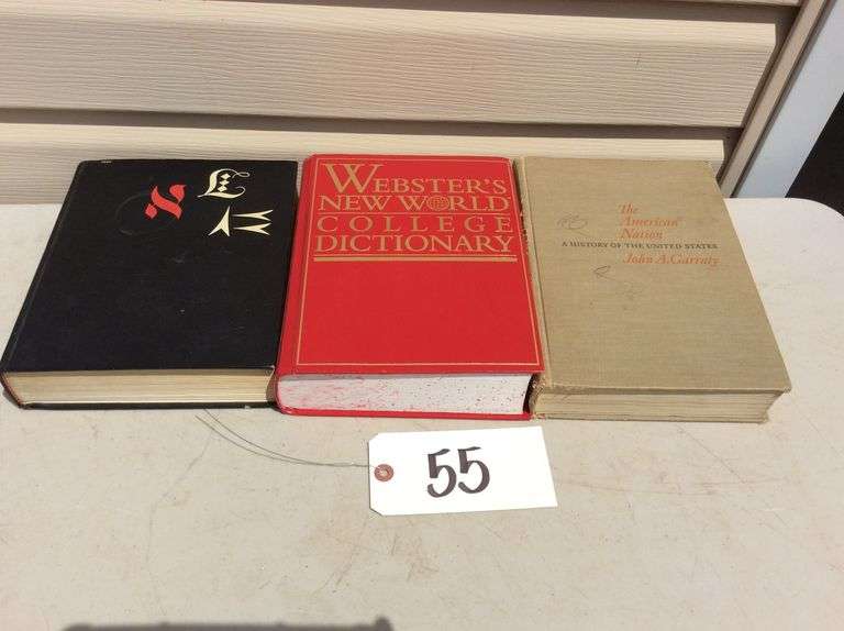 Dictionaries, History Book Duck Soup Auctions
