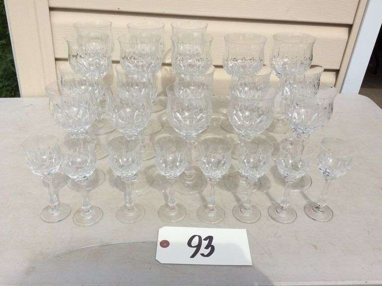 Mikasa Crystal Stemware Duck Soup Auctions