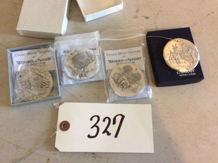 Wendel August Ornaments Duck Soup Auctions