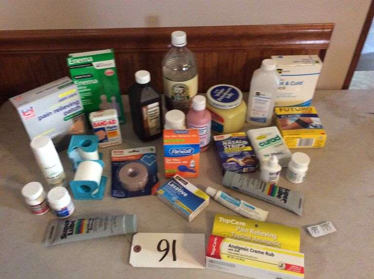 Contents of Medicine Duck Soup Auctions