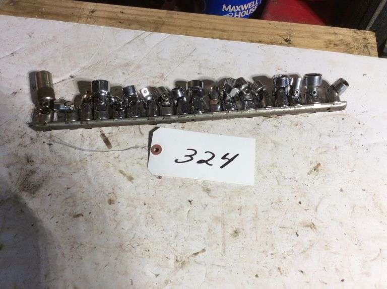 Craftsman, Proto, SnapOn Swivel Sockets. 3/8” Duck Soup Auctions