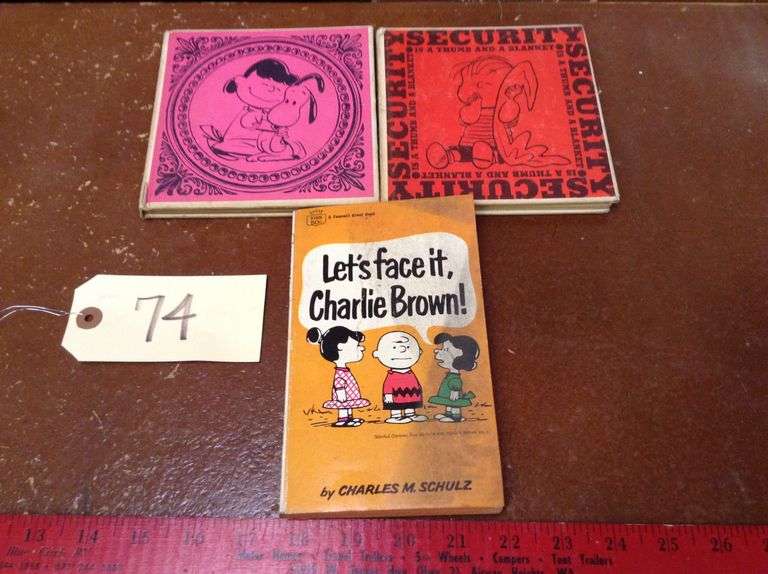 Charlie Brown Books. 1960, 1962 and 1963 Duck Soup Auctions