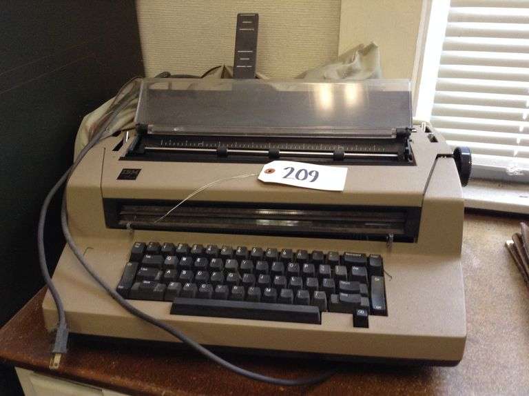 IBM Electric Typewriter Duck Soup Auctions
