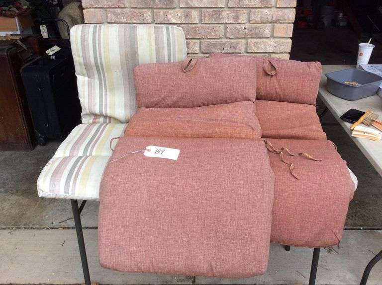 3 Outdoor Cushions Duck Soup Auctions