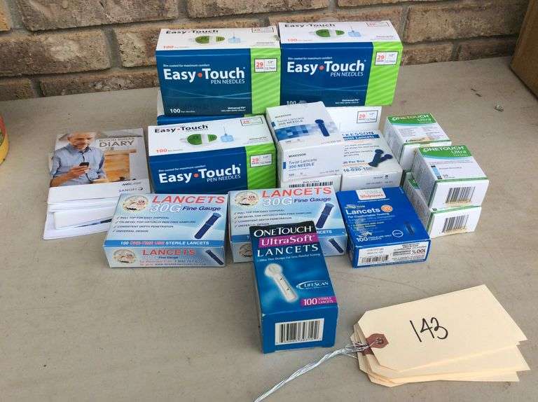 Easy Touch Pen Needles and Lancets Duck Soup Auctions