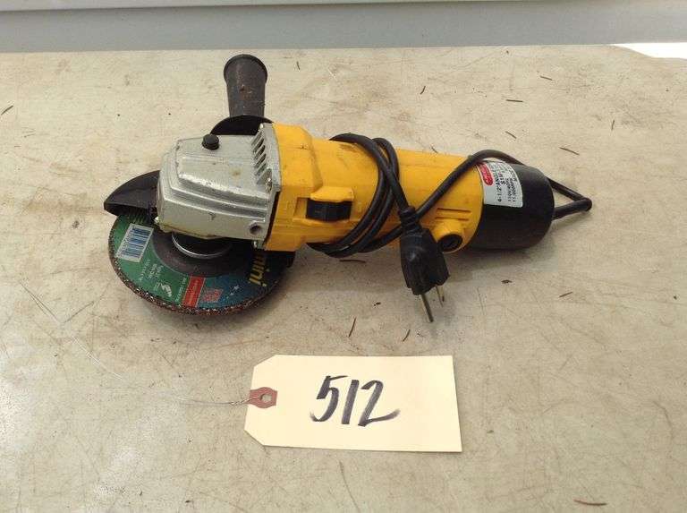 American Tool Exchange Angle Grinder. runs Duck Soup Auctions