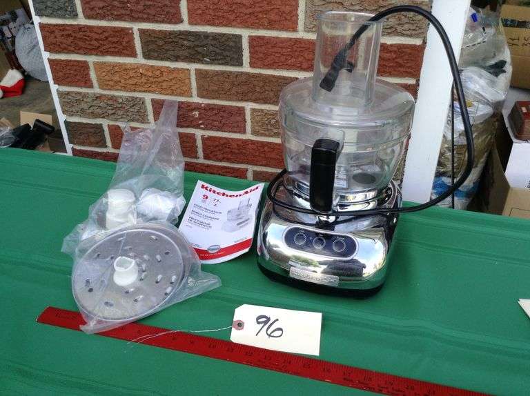 Kitchen Aid Food Processor With Attachments Duck Soup Auctions kitchen-aid-food-processor-with-attachments-duck-soup-auctions