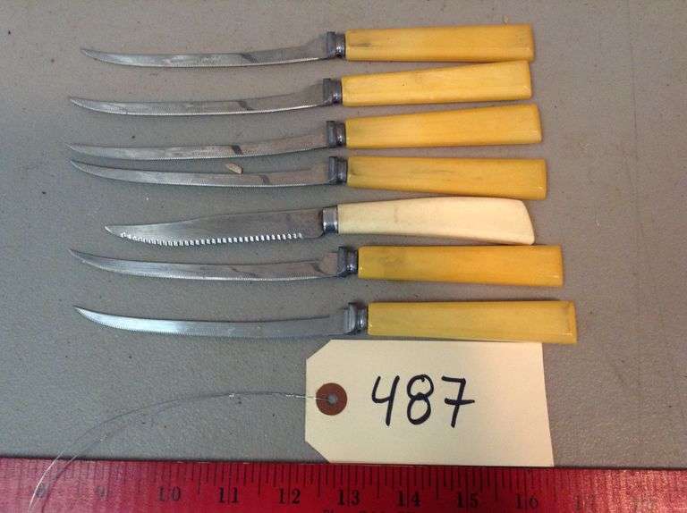 Henry’s Bakelite Steak Knives Duck Soup Auctions