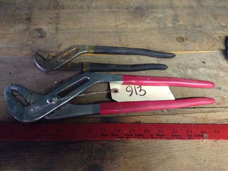 2 Channel Lock Pliers Duck Soup Auctions