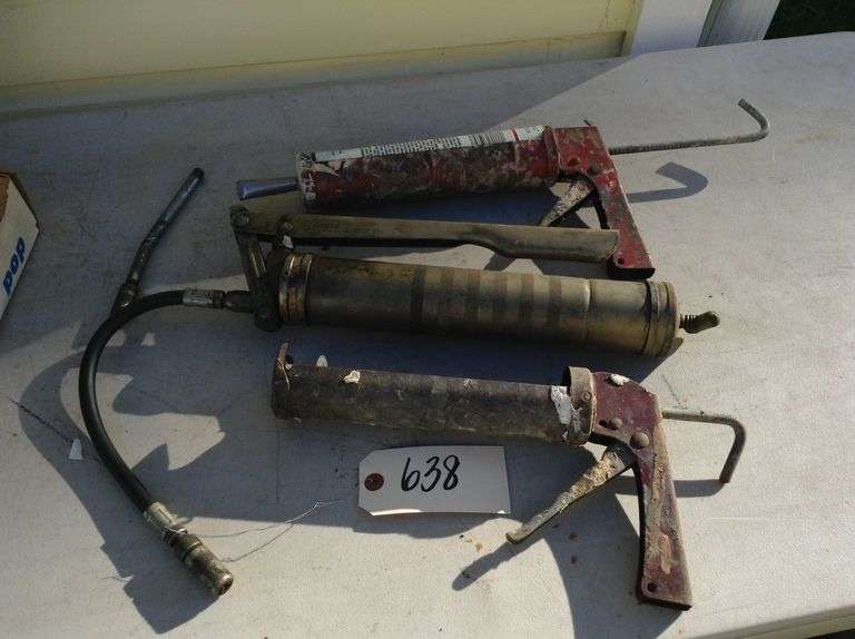 Grease Gun, Caulk Guns Duck Soup Auctions