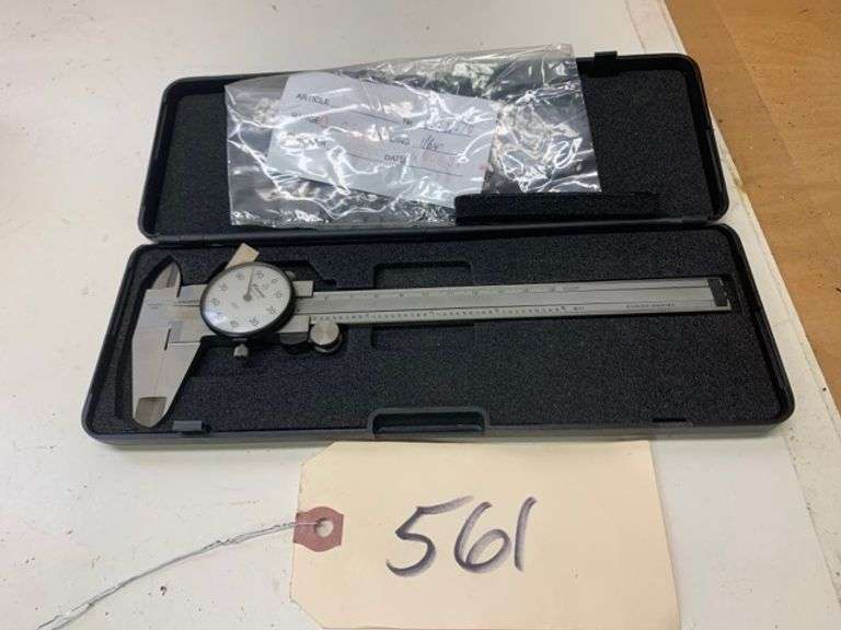 Mitutoyo caliper made in japan • Garage Duck Soup Auctions